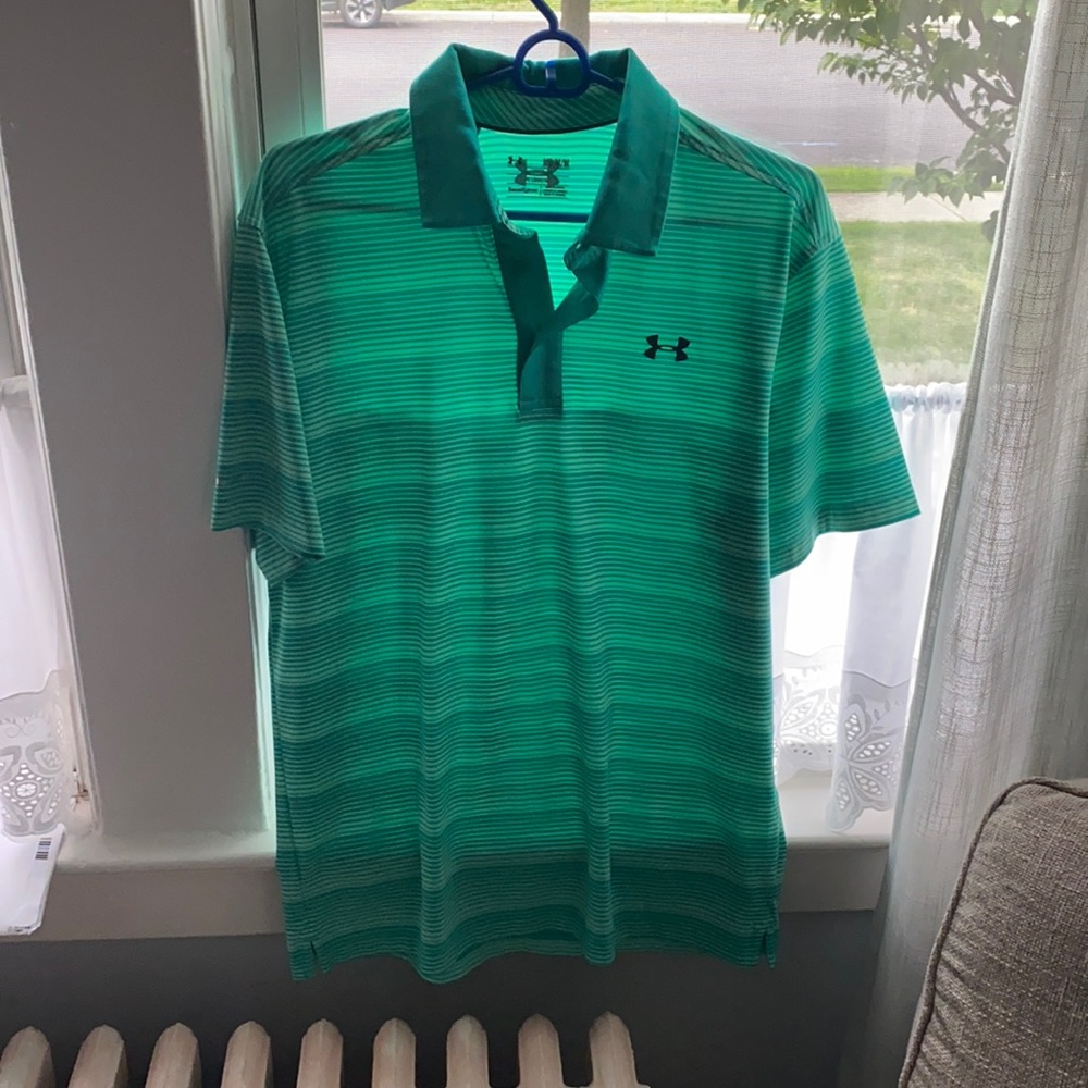 M - Under Armour Golf Polo (Heatgear)